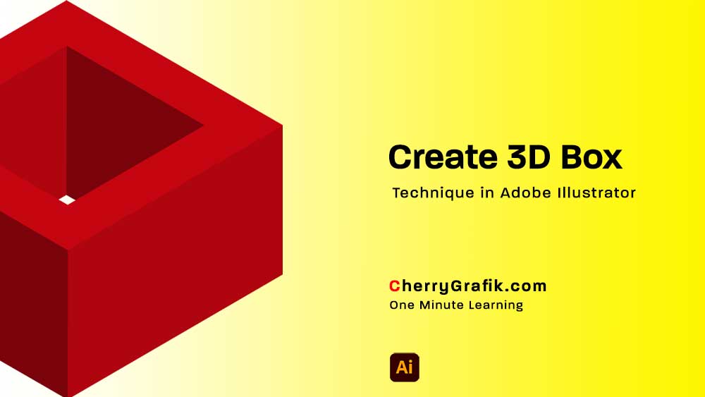 Create-3D-Box-in-Illustrator-Cherry-Grafik